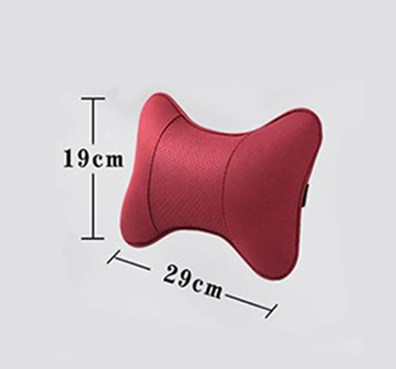 2pcs Breathable Car Headrest Neck Support Seat Pillow Protect Neck