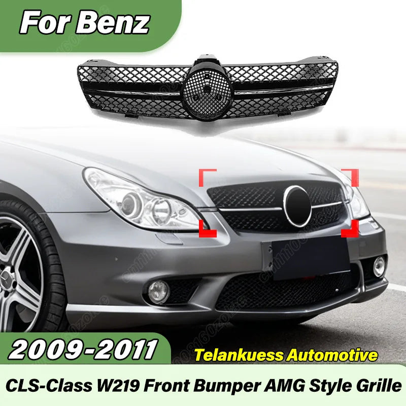 Front Bumper Air Intake GrilleCLS-Class W219 CLS350 CLS500 2009 2010 2011&nbsp;