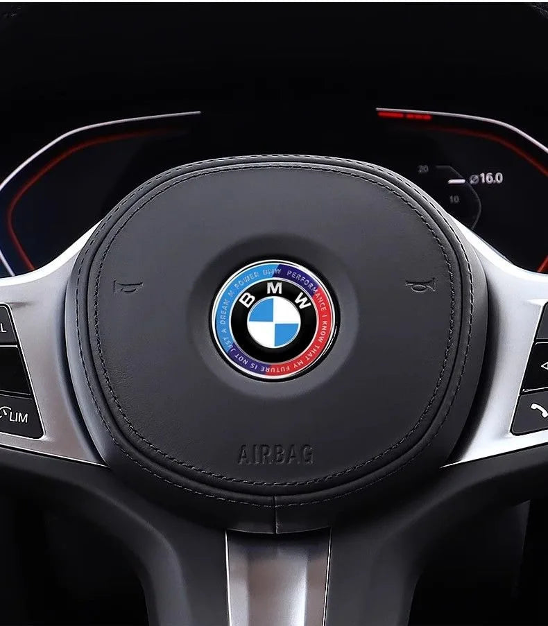 Car Steering Wheel Decoration Badge 45mm Sticker Accessories