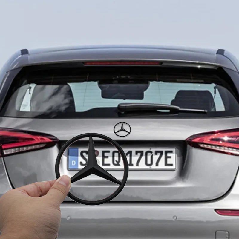 1Pcs ABS Car Rear Decal Trunk Emblem Sticker