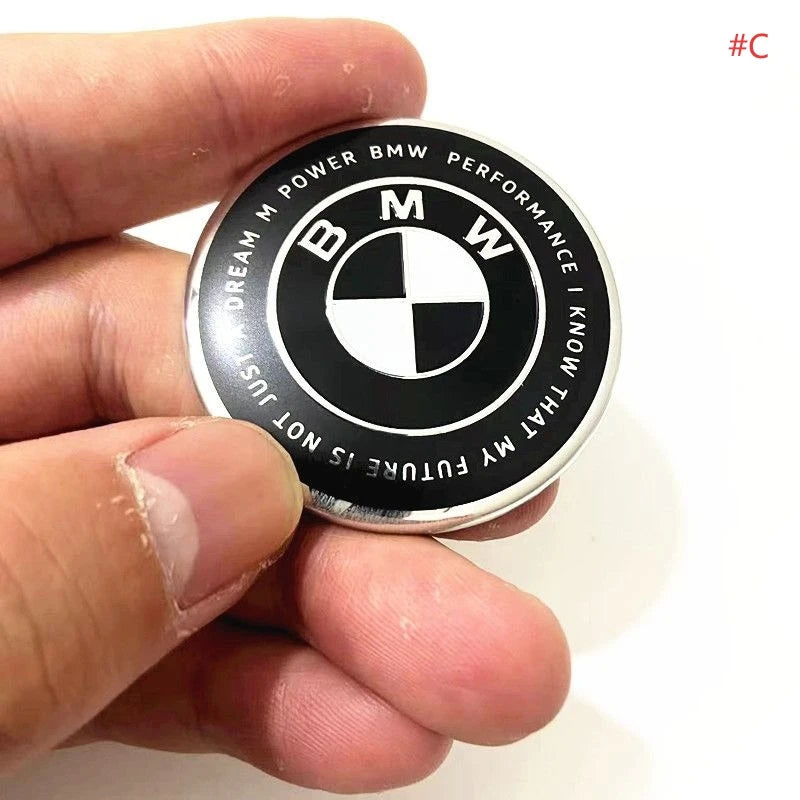 Car Steering Wheel Decoration Badge 45mm Sticker Accessories