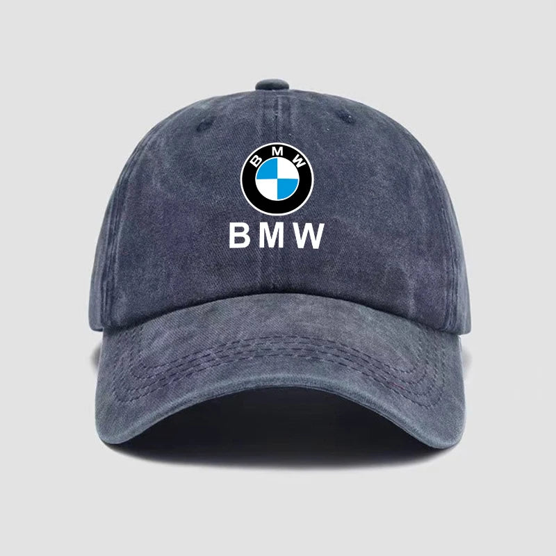 Casual Car Baseball Cap Washed Denim Vintage Caps Sunscreen Hat