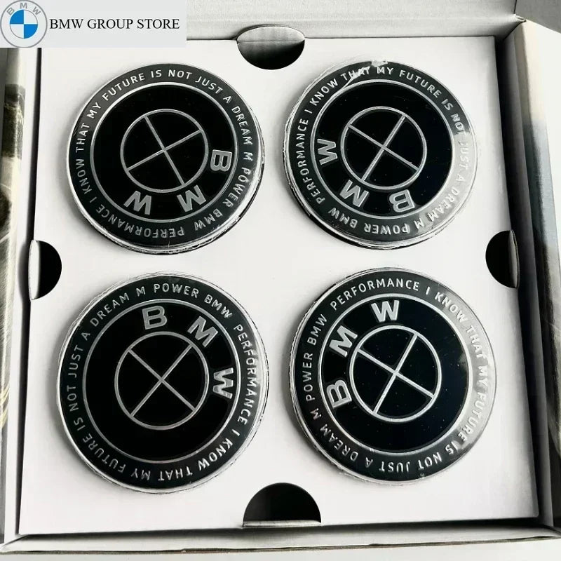 BMW Floating center caps 68mm 56mm