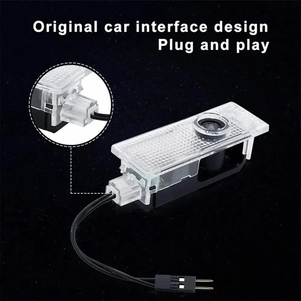 2/4Pcs for BMW Car LED welcome light is suitable Accessory