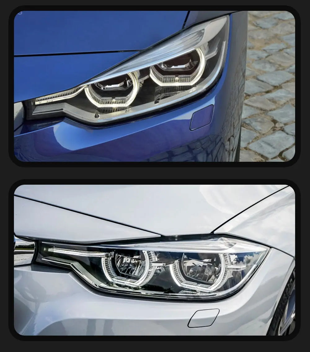 Car Lights For BMW 3 Series F30 Headlight 2012-2019 LED Projetor head Lamp Daytime Running Light Automotive Accessories