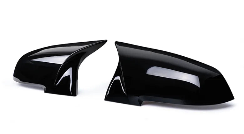 Carbon Black Mirror Cover Caps for BMW 1/2/3/4 Series (F20/F30/F32)