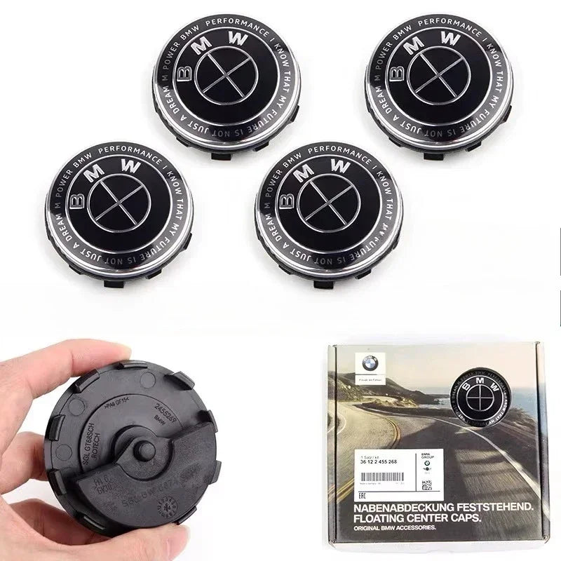 BMW Floating center caps 68mm 56mm