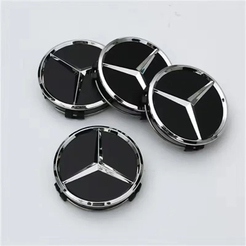 Car Wheel Center Logo Hub Cap 4pcs 75mm