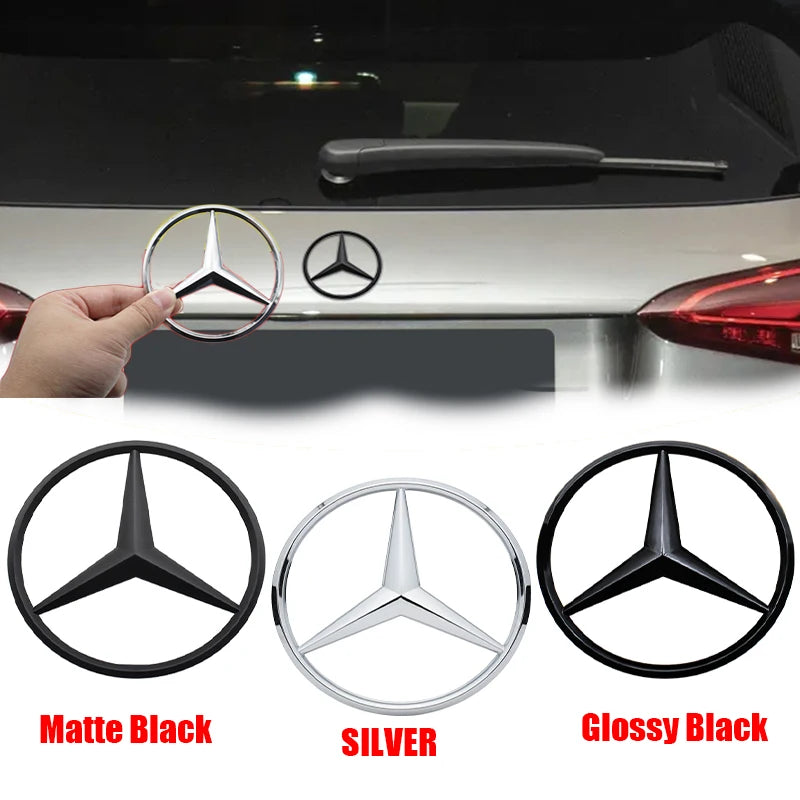 1Pcs ABS Car Rear Decal Trunk Emblem Sticker