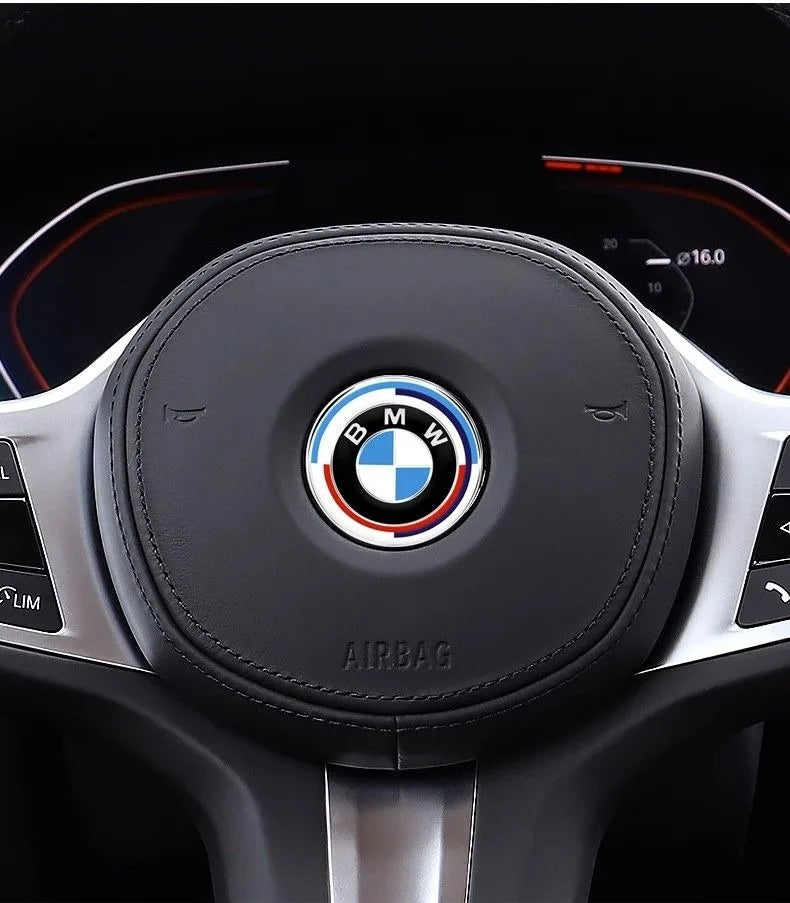 Car Steering Wheel Decoration Badge 45mm Sticker Accessories