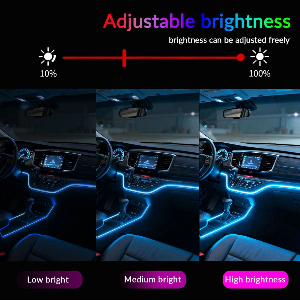 Interior Ambient Car LED Lights RGB