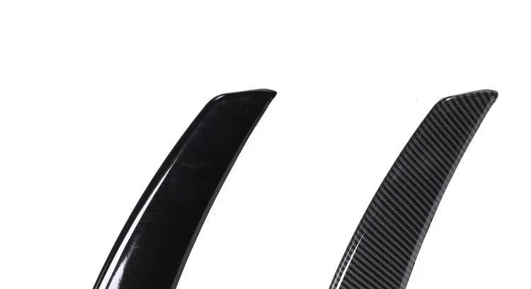 Sensefull Carbon Fiber Rear Bumper Lip Trunk Wing MP M4 PSM Style Roof Spoiler Kit For BMW 3 Series F30 F31 F35 2012-2019 Gloss Black