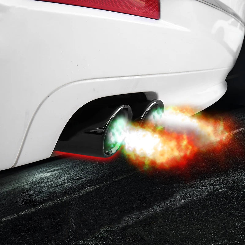 BMW Car-Styling Stainless Steel Car Exhaust Muffler TailPipes Cover