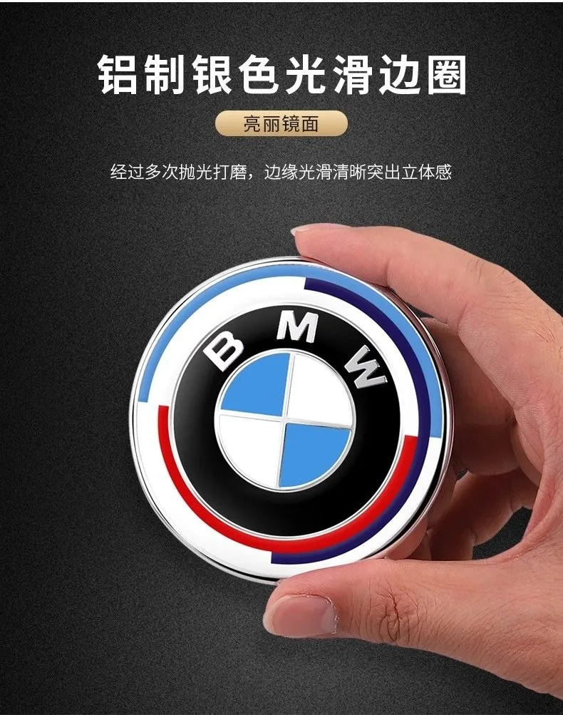 Car Steering Wheel Decoration Badge 45mm Sticker Accessories
