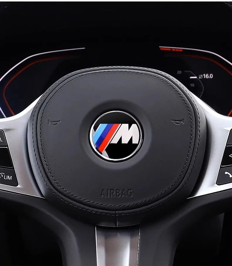 Car Steering Wheel Decoration Badge 45mm Sticker Accessories