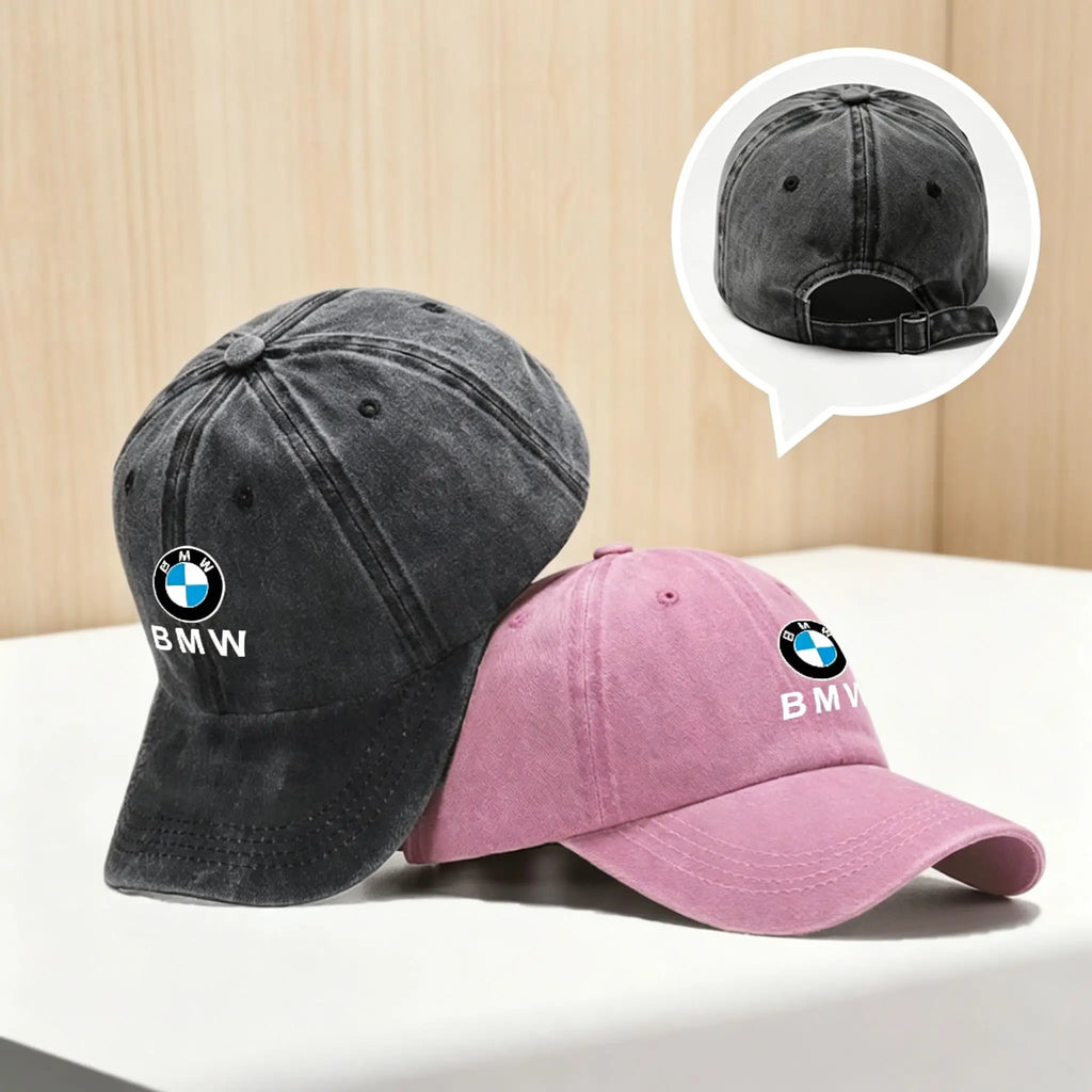 Casual Car Baseball Cap Washed Denim Vintage Caps Sunscreen Hat