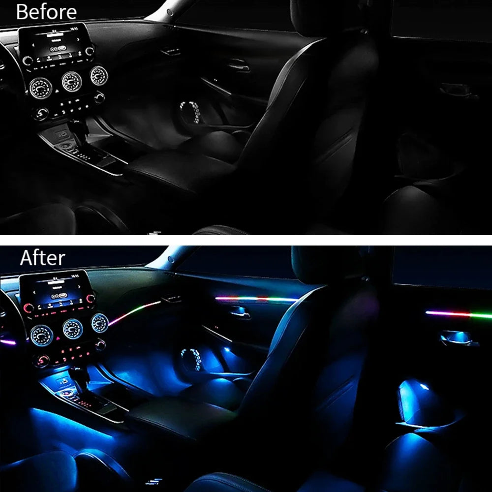 Interior Ambient Car LED Lights RGB
