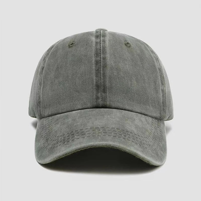 Casual Car Baseball Cap Washed Denim Vintage Caps Sunscreen Hat