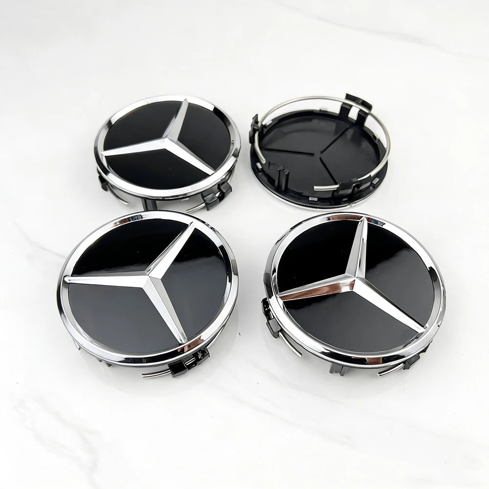 Car Wheel Center Logo Hub Cap 4pcs 75mm