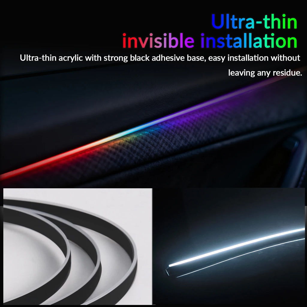 Interior Ambient Car LED Lights RGB