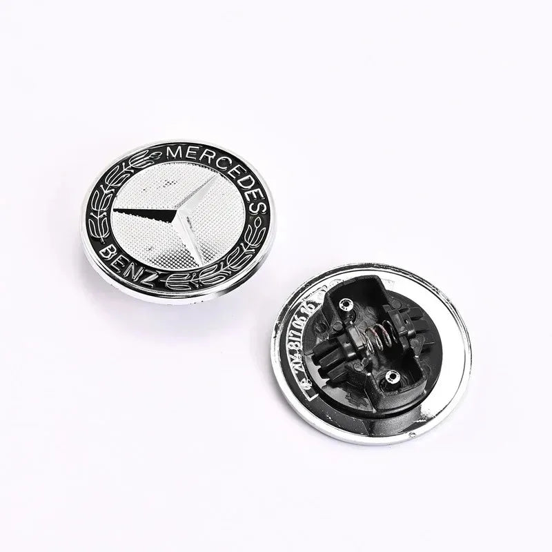 57mm car aluminum hood emblem front badge modification accessories suitable