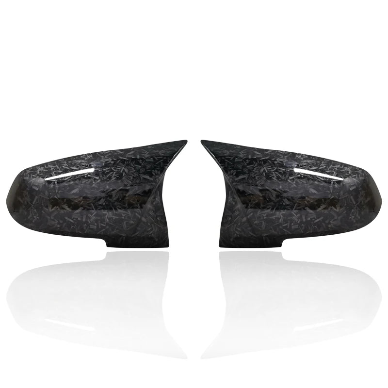 Carbon Black Mirror Cover Caps for BMW 1/2/3/4 Series (F20/F30/F32)