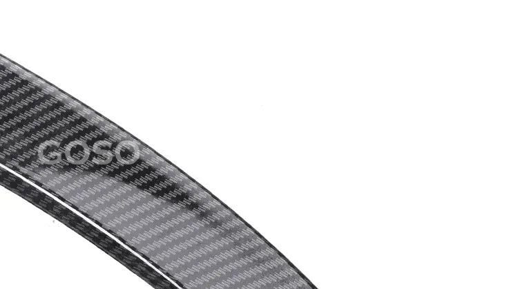 Sensefull Carbon Fiber Rear Bumper Lip Trunk Wing MP M4 PSM Style Roof Spoiler Kit For BMW 3 Series F30 F31 F35 2012-2019 Gloss Black