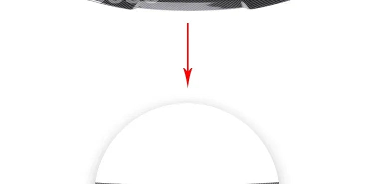 Sensefull Carbon Fiber Rear Bumper Lip Trunk Wing MP M4 PSM Style Roof Spoiler Kit For BMW 3 Series F30 F31 F35 2012-2019 Gloss Black