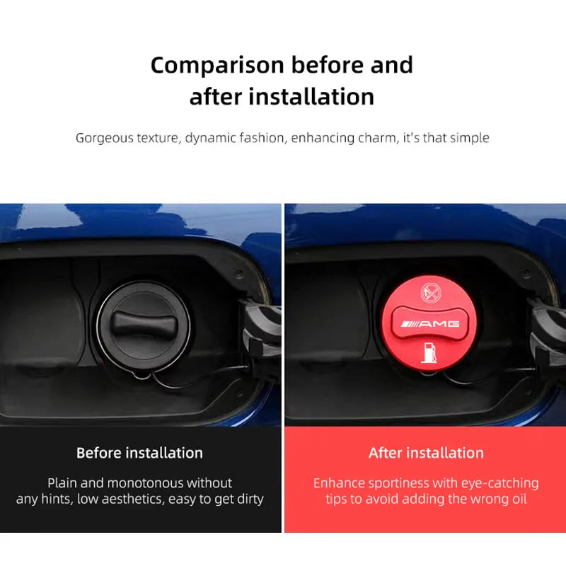 Car Fuel Tank Cap Protection Cover Accessories Hubcap
