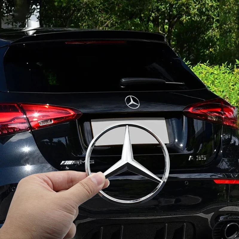 1Pcs ABS Car Rear Decal Trunk Emblem Sticker