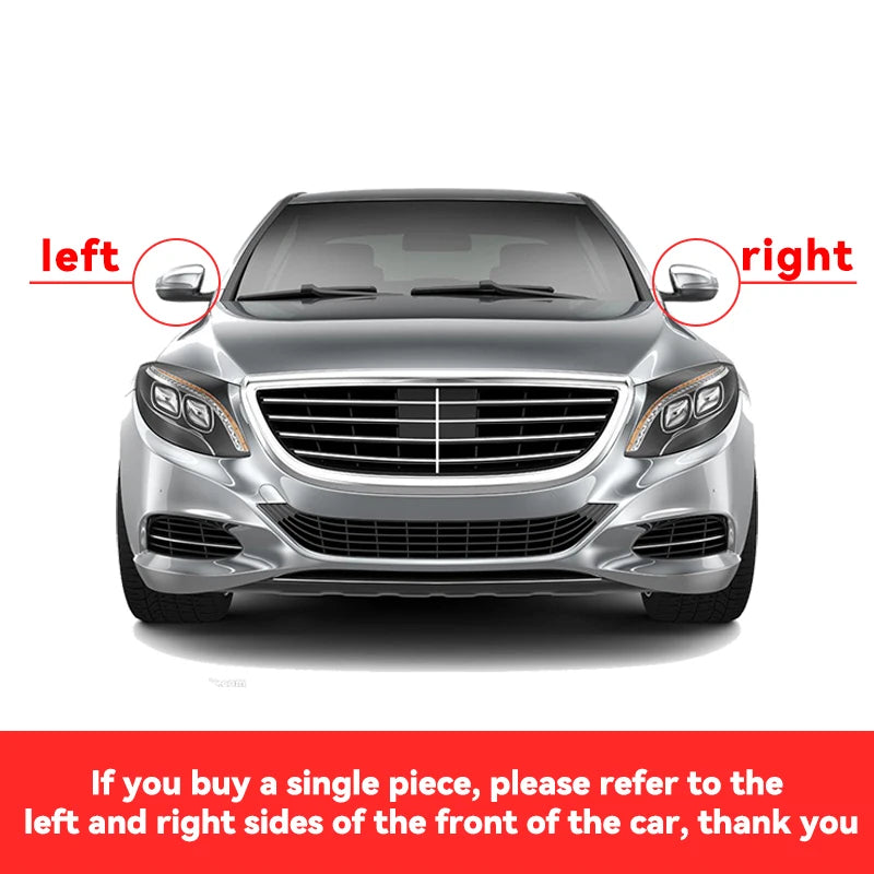 Mercedes Benz Carbon Fiber Car Rearview Mirror Cover