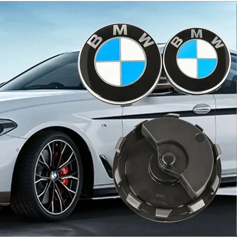 BMW Floating center caps 68mm 56mm