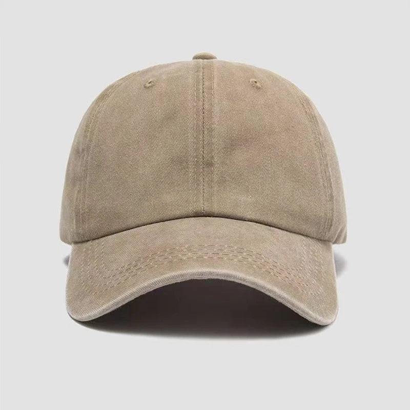 Casual Car Baseball Cap Washed Denim Vintage Caps Sunscreen Hat