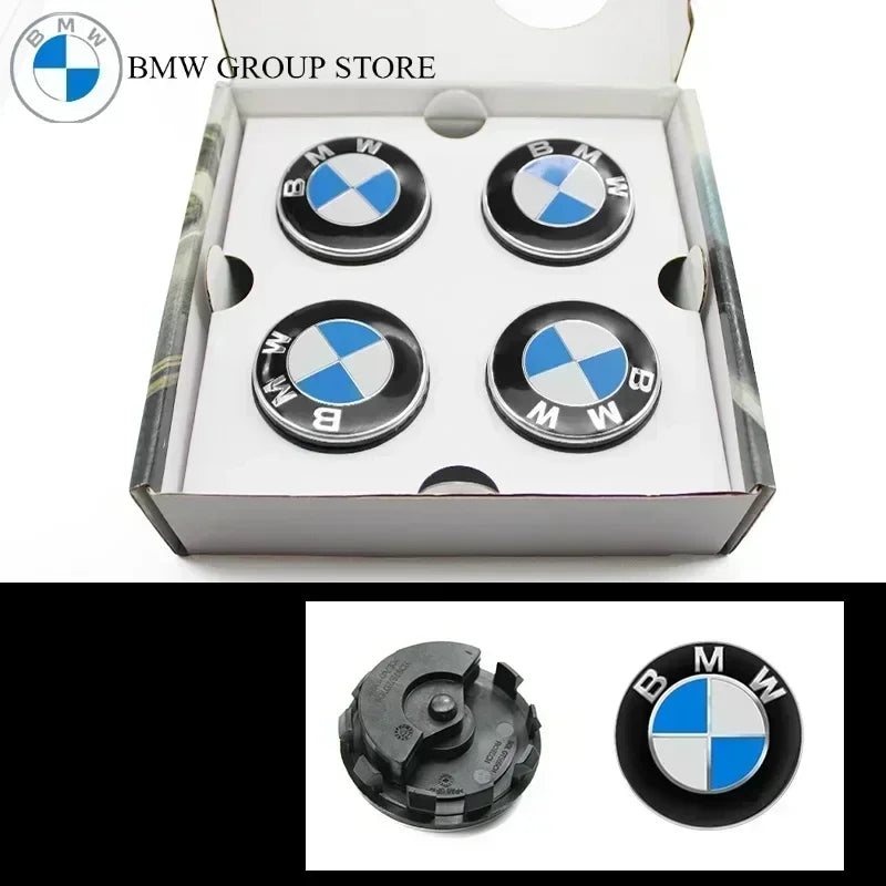 BMW Floating center caps 68mm 56mm