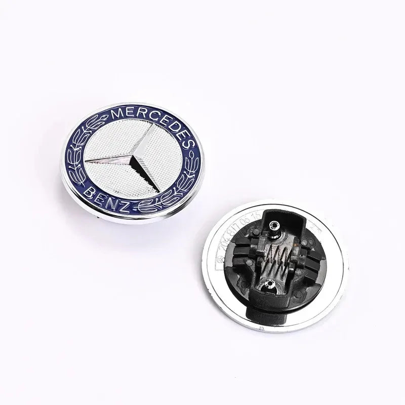 57mm car aluminum hood emblem front badge modification accessories suitable