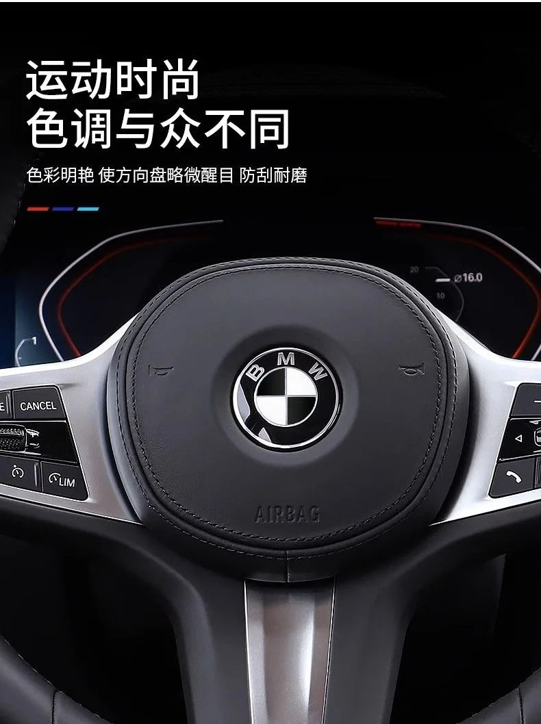 Car Steering Wheel Decoration Badge 45mm Sticker Accessories