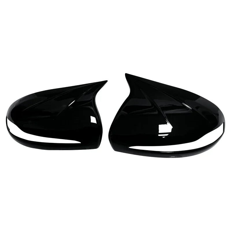 Rearview Mirror Cover Bright Black Replacement 2014-2019 LHD