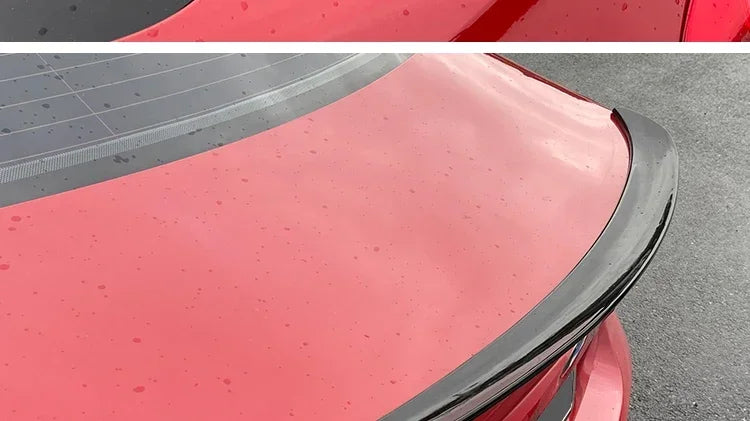 Sensefull Carbon Fiber Rear Bumper Lip Trunk Wing MP M4 PSM Style Roof Spoiler Kit For BMW 3 Series F30 F31 F35 2012-2019 Gloss Black