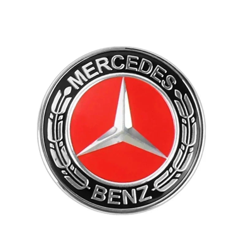 57mm car aluminum hood emblem front badge modification accessories suitable