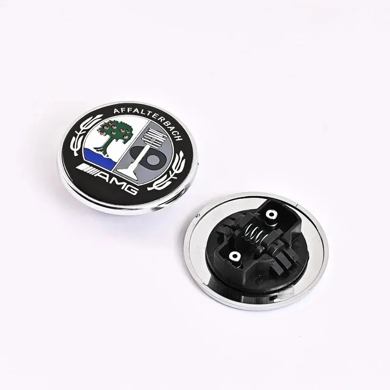 57mm car aluminum hood emblem front badge modification accessories suitable