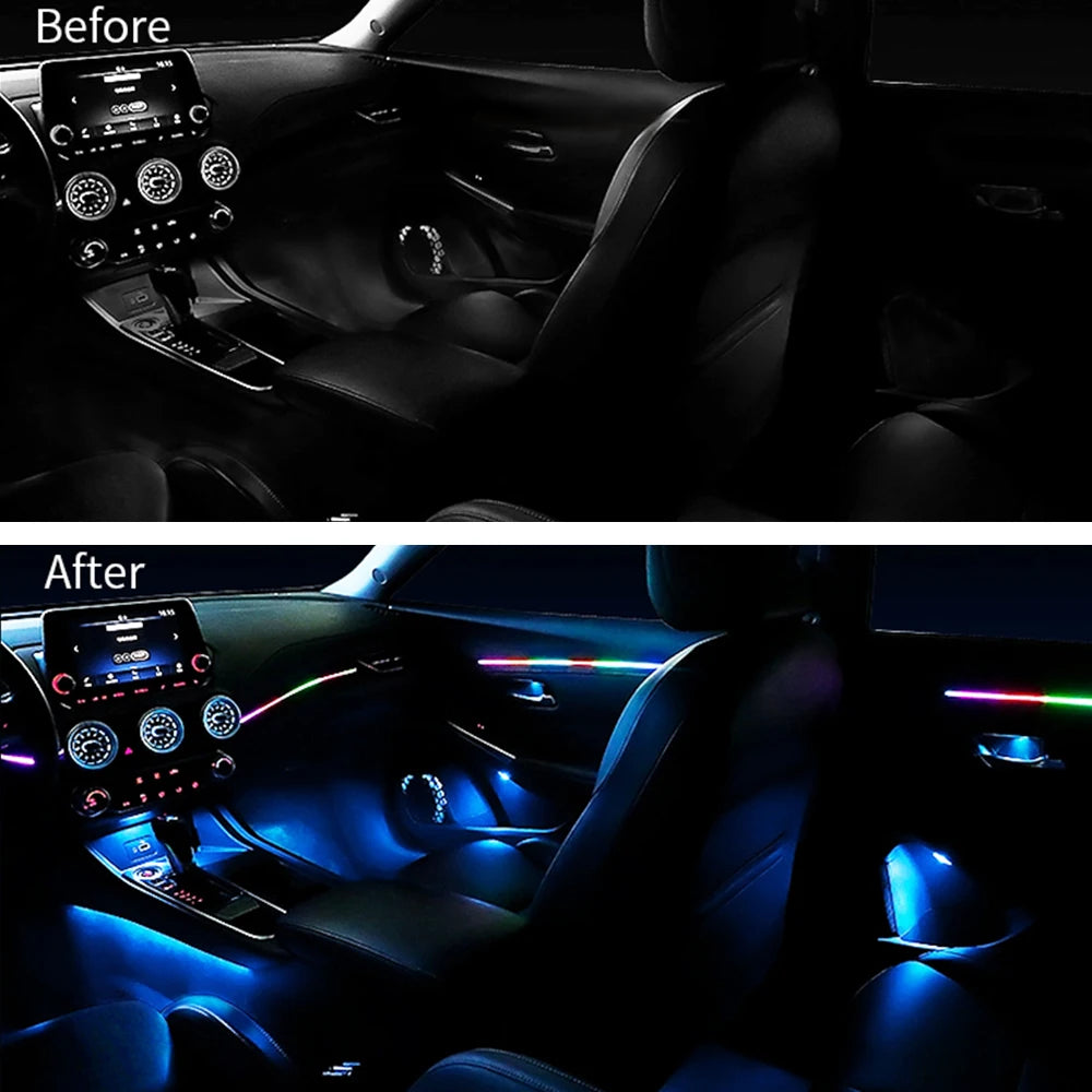 Interior Ambient Car LED Lights RGB