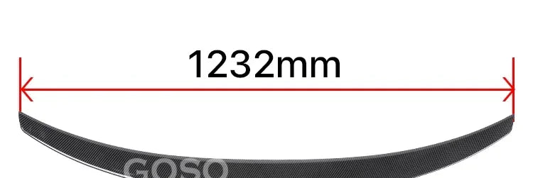Sensefull Carbon Fiber Rear Bumper Lip Trunk Wing MP M4 PSM Style Roof Spoiler Kit For BMW 3 Series F30 F31 F35 2012-2019 Gloss Black
