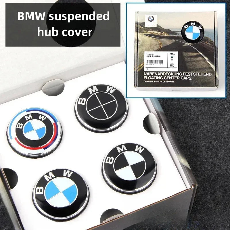BMW Floating center caps 68mm 56mm