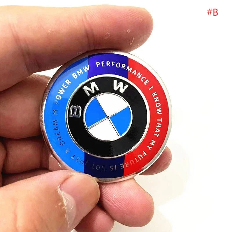 Car Steering Wheel Decoration Badge 45mm Sticker Accessories