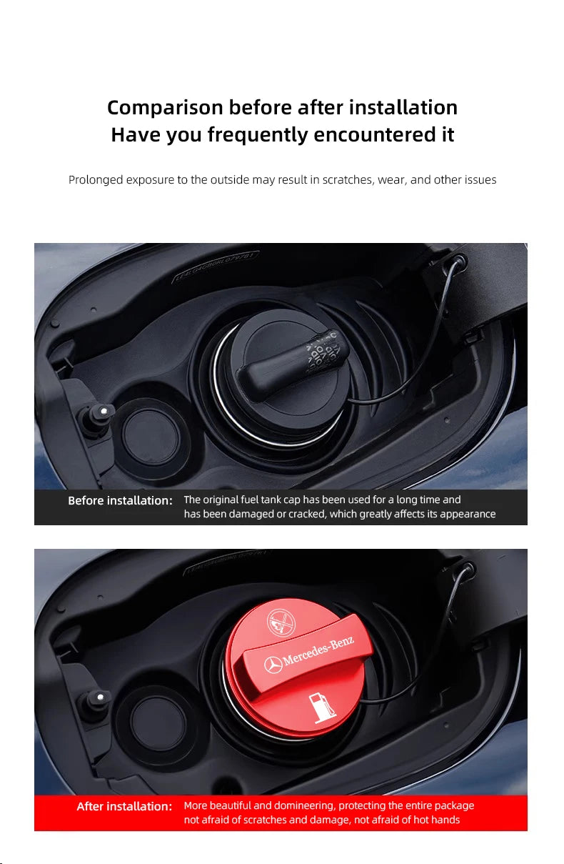 Car Fuel Tank Cap Protection Cover Accessories Hubcap