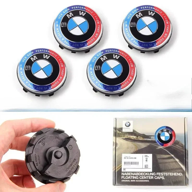 BMW Floating center caps 68mm 56mm