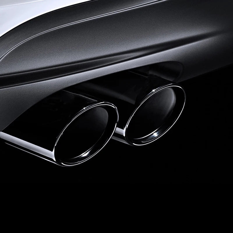 BMW Car-Styling Stainless Steel Car Exhaust Muffler TailPipes Cover