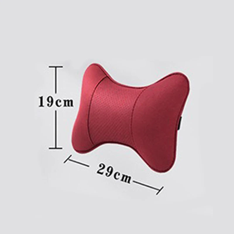 2pcs Breathable Car Headrest Neck Support Seat Pillow Protect Neck