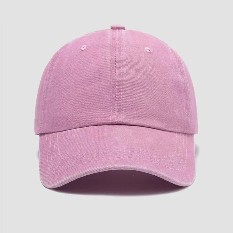 Casual Car Baseball Cap Washed Denim Vintage Caps Sunscreen Hat