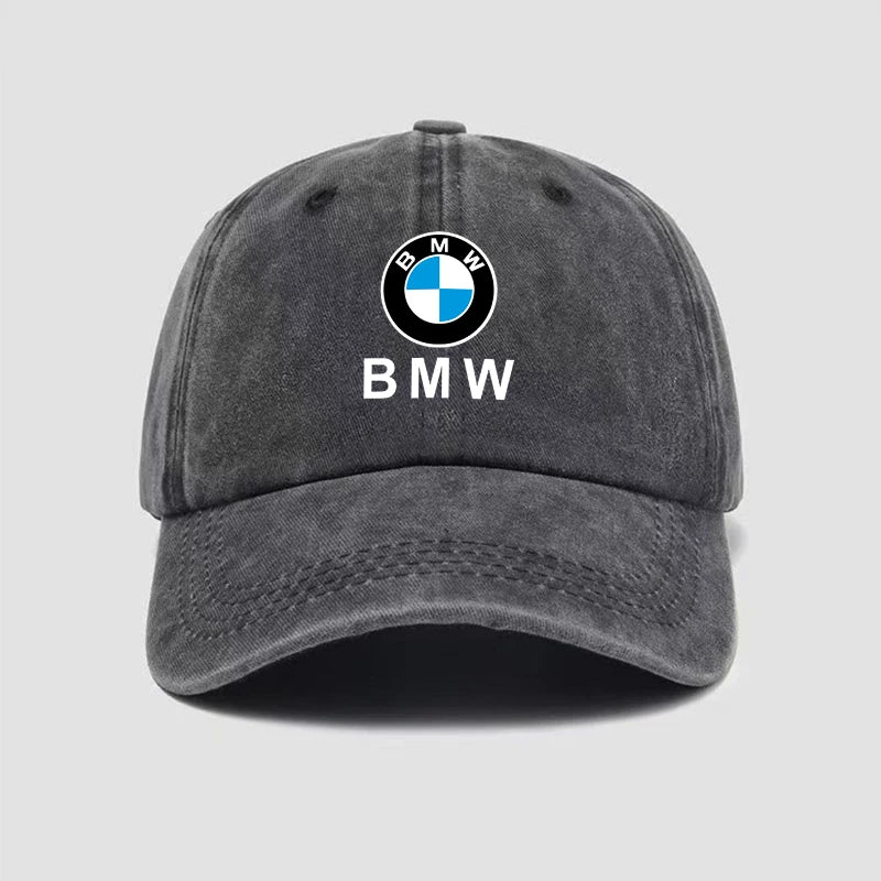 Casual Car Baseball Cap Washed Denim Vintage Caps Sunscreen Hat